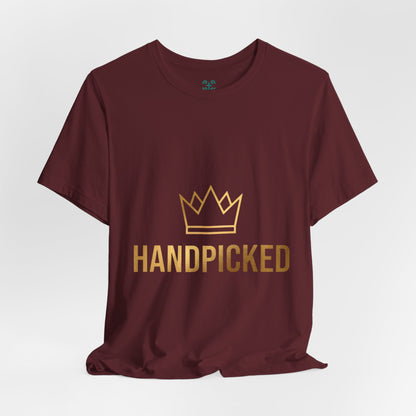 Handpicked Crown T-Shirt | Chosen Royal Holy 1 Peter 2:9 Christian Tee