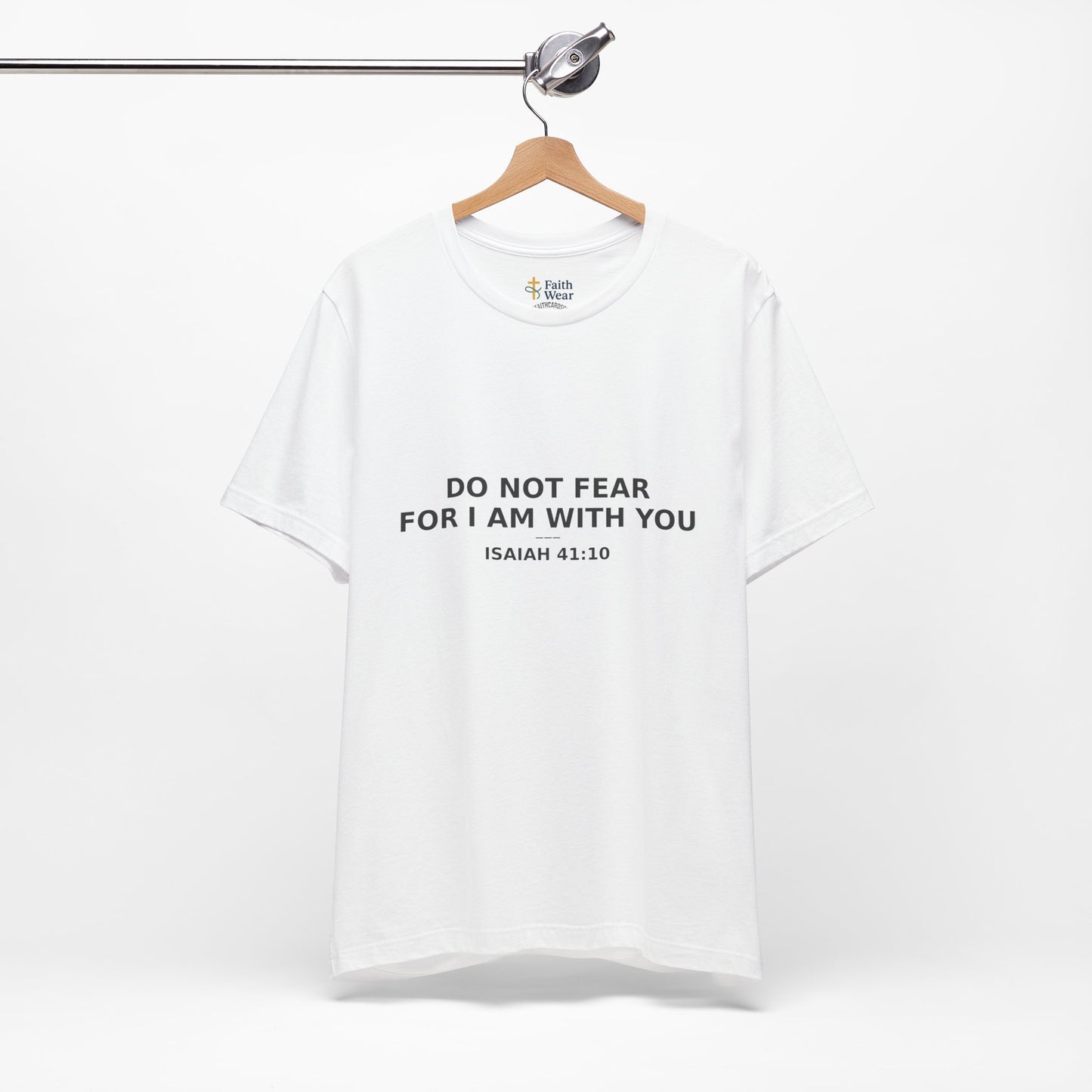 Inspirational Christian Tee: "Do Not Fear for I Am With You", Faith-based Shirt, Motivational Gift, Unisex Casual Wear, Spiritual [...]