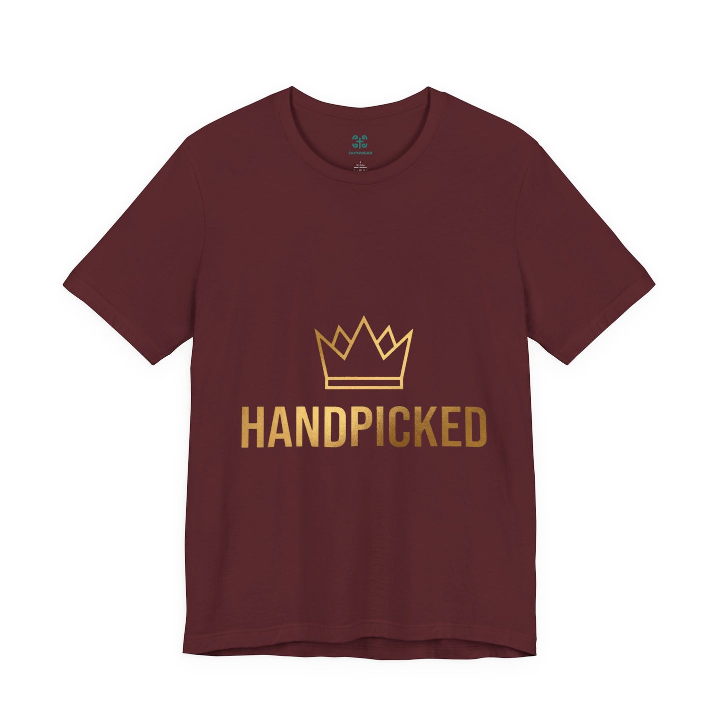 Handpicked Crown T-Shirt | Chosen Royal Holy 1 Peter 2:9 Christian Tee