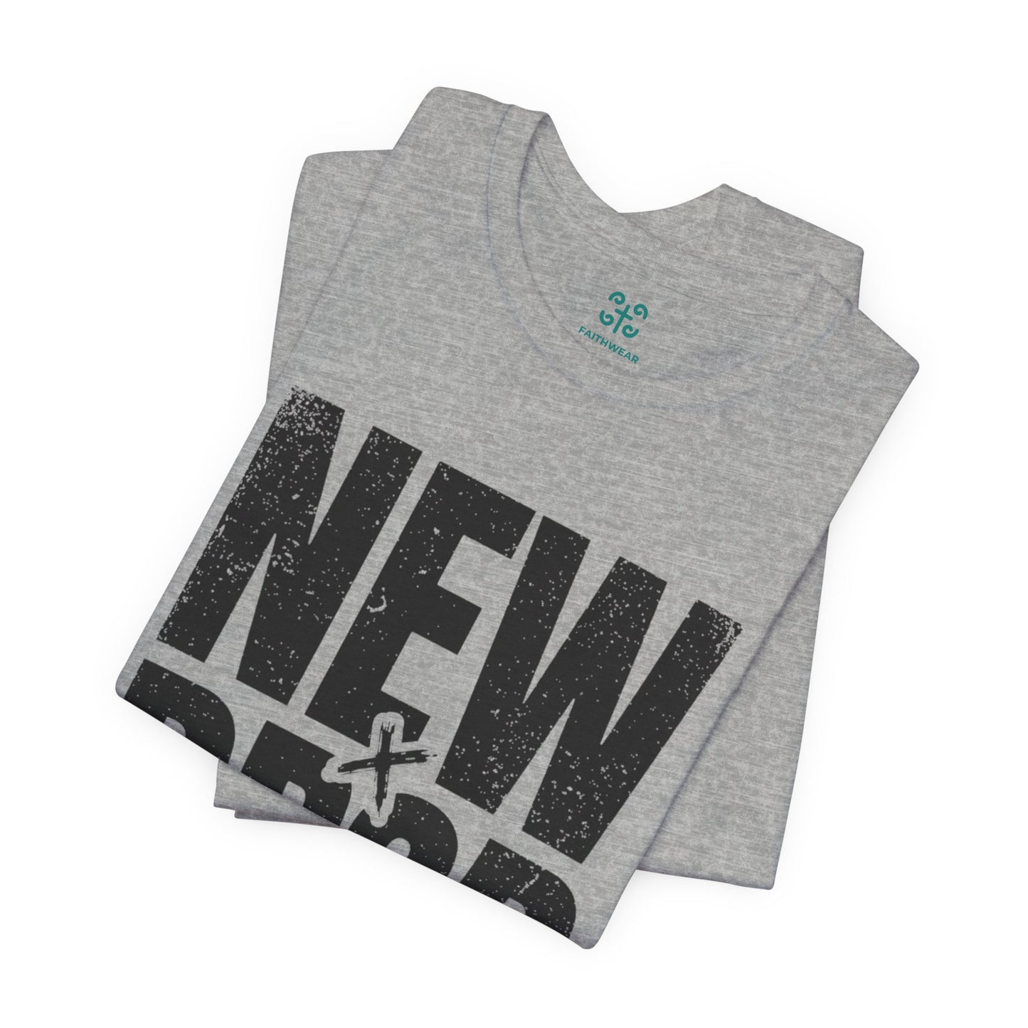 New Drop Tee | Christian 2 Corinthians 5:17 Scripture Faith Shirt