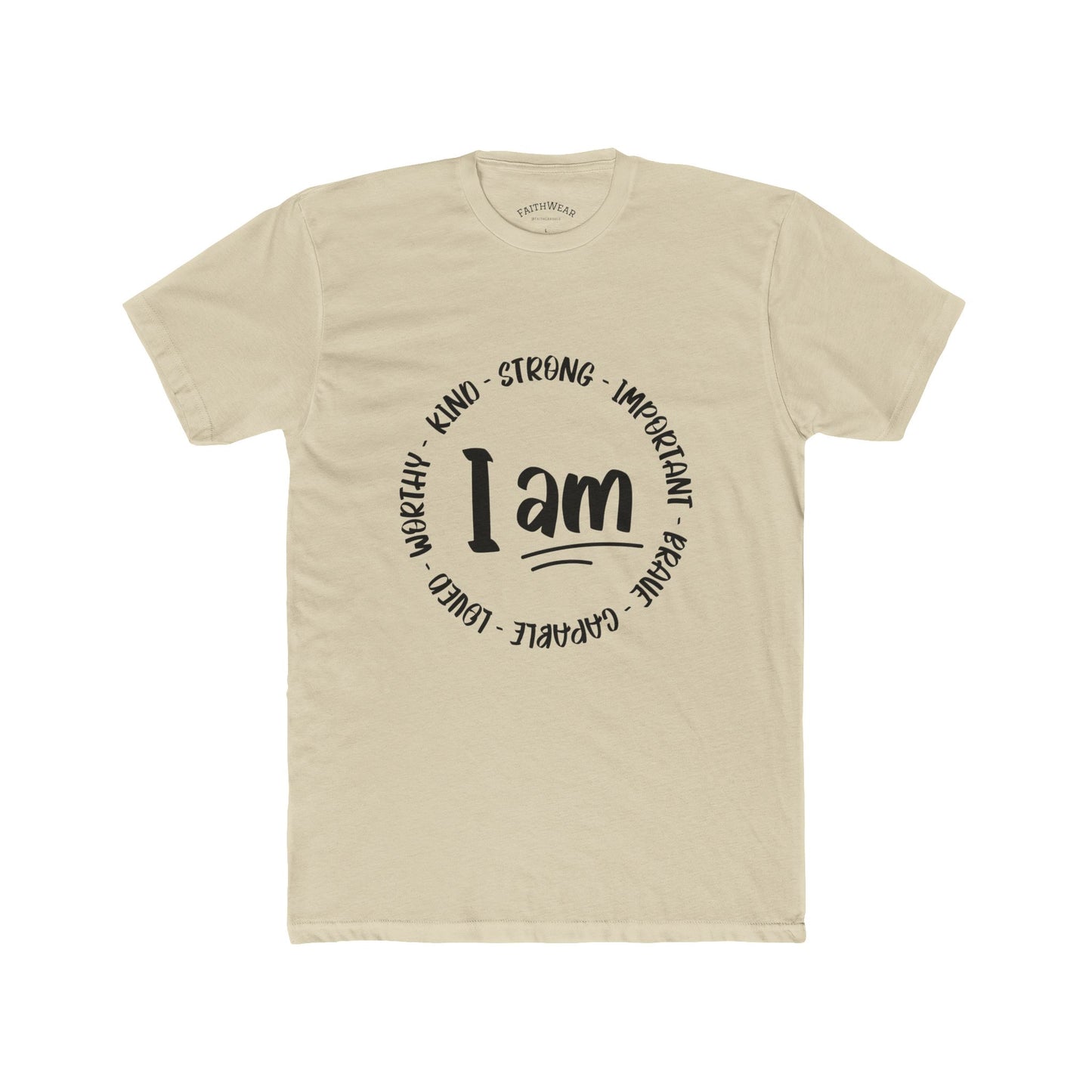 Inspirational Unisex Cotton Crew Tee | Motivational Quote T-Shirt | Self-Love Apparel | Gifts for Her, Affirmation Shirt, Casual Wear