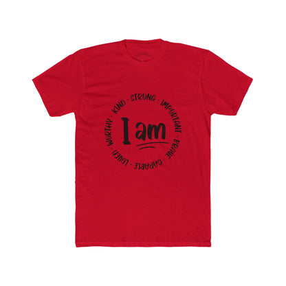 Inspirational Unisex Cotton Crew Tee | Motivational Quote T-Shirt | Self-Love Apparel | Gifts for Her, Affirmation Shirt, Casual Wear