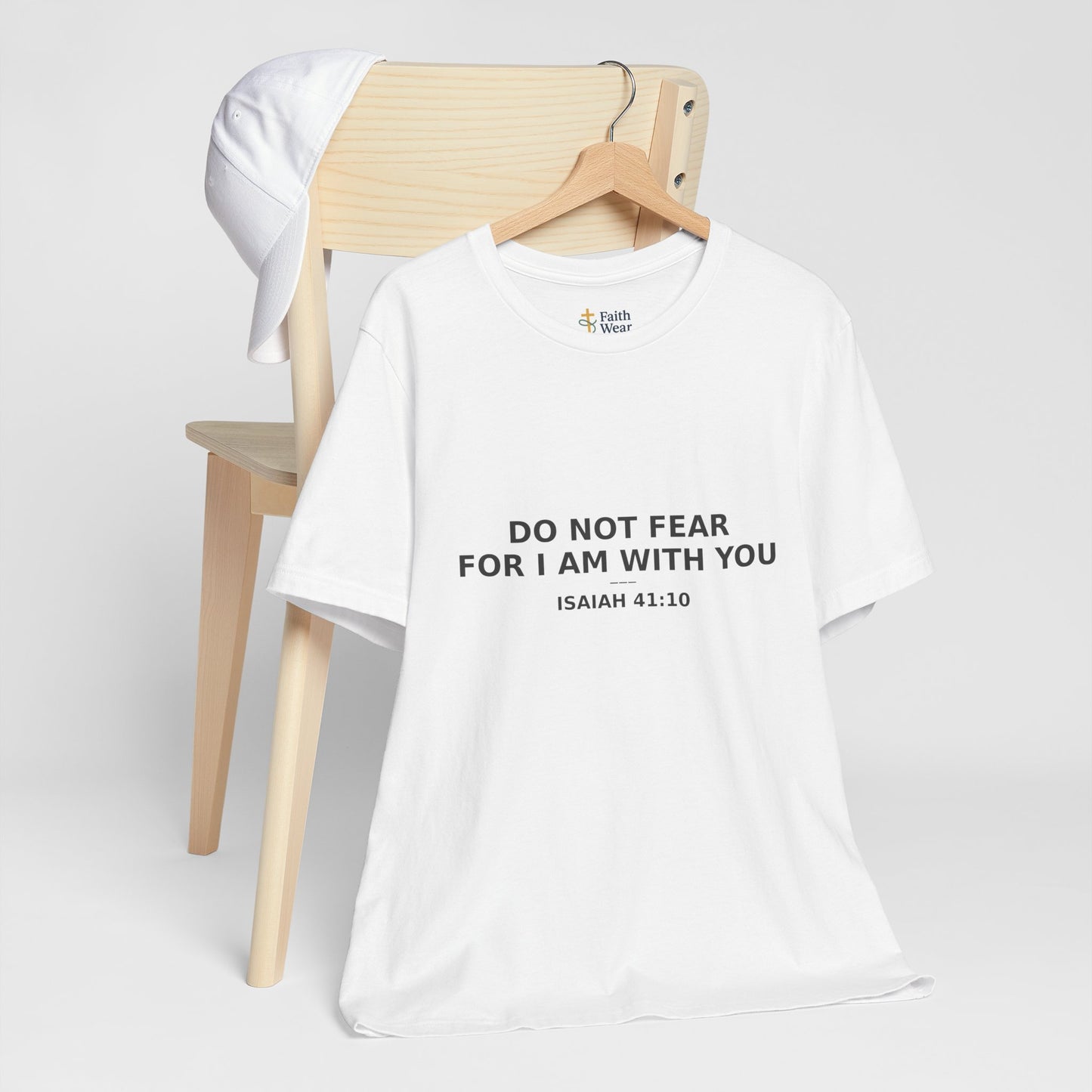 Inspirational Christian Tee: "Do Not Fear for I Am With You", Faith-based Shirt, Motivational Gift, Unisex Casual Wear, Spiritual [...]