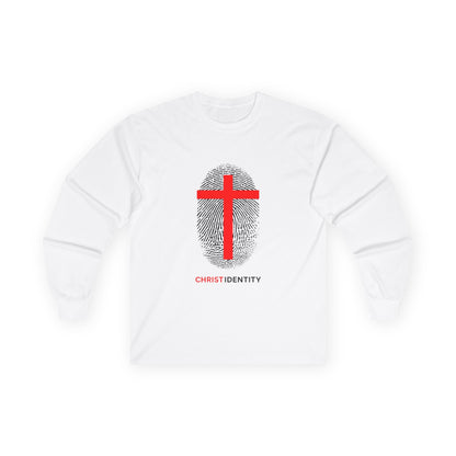 Christian Fingerprint Cross Long Sleeve Tee