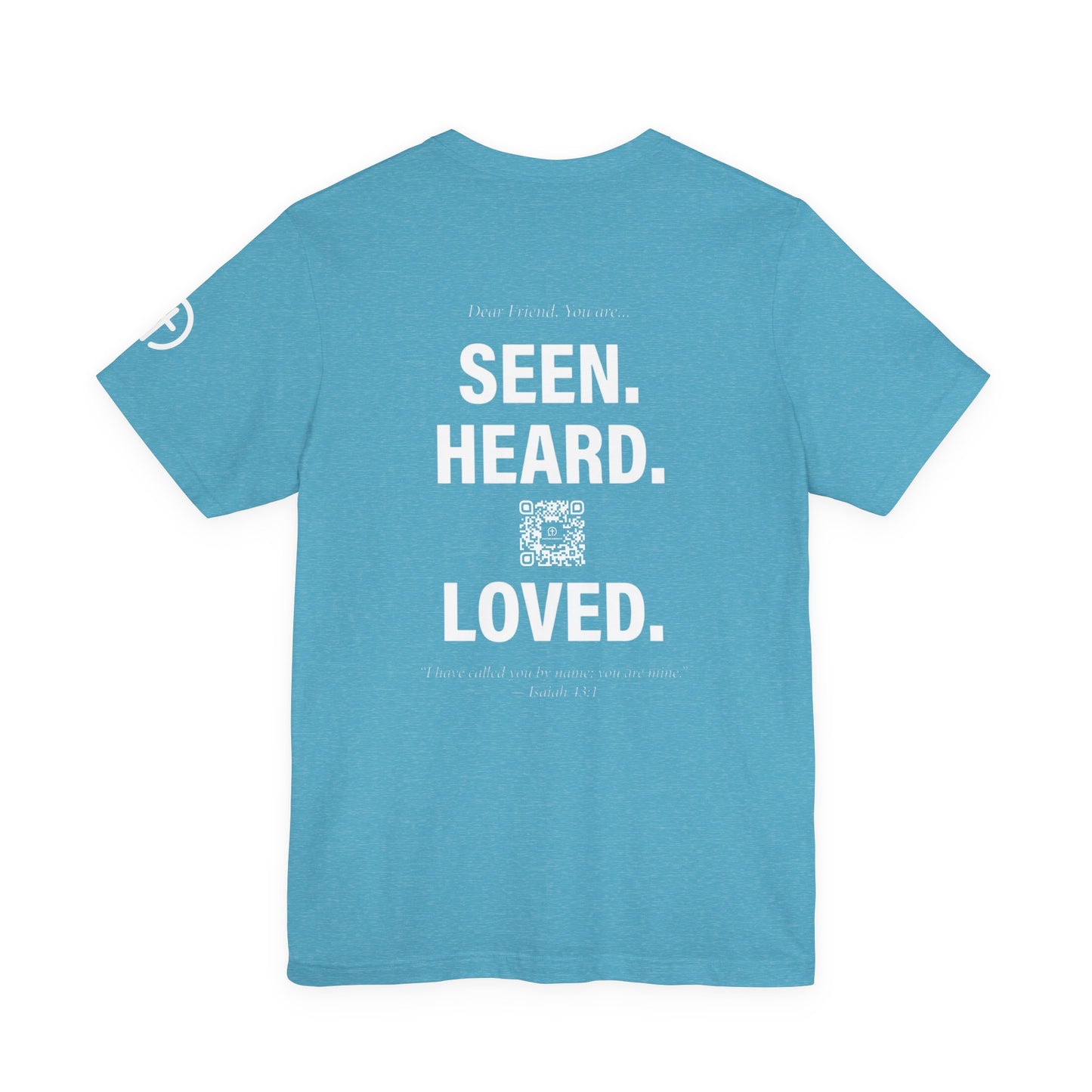 Human Support Person Tee | Smile Prayer Moment, Mental Health Ally Shirt