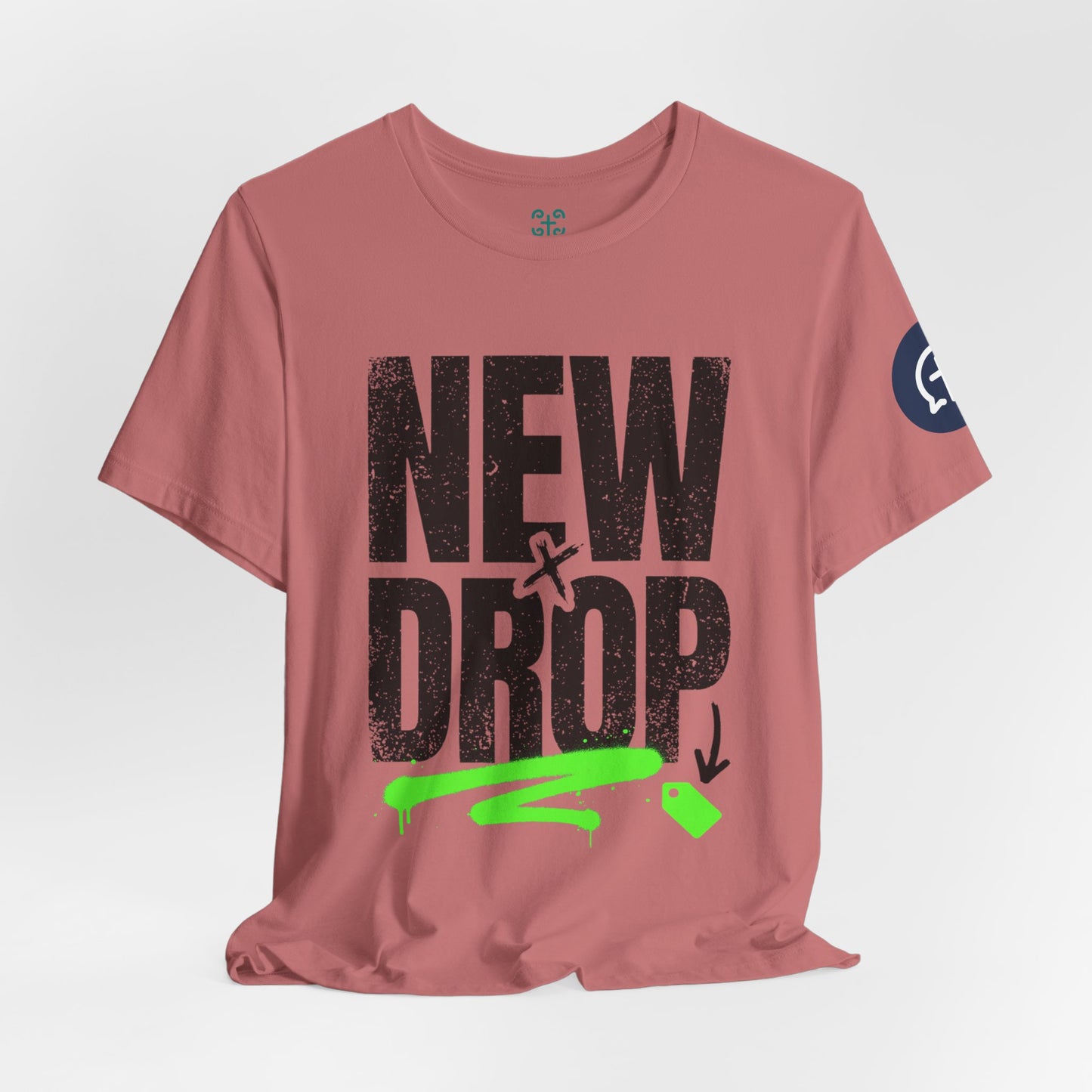 New Drop Tee | Christian 2 Corinthians 5:17 Scripture Faith Shirt
