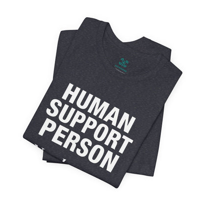 Human Support Person Tee | Smile Prayer Moment, Mental Health Ally Shirt