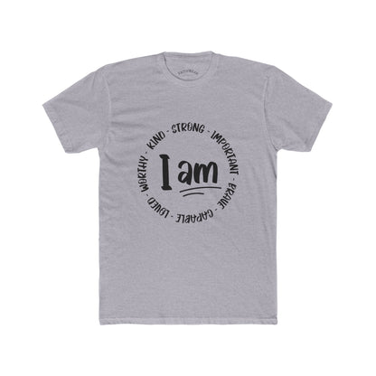 Inspirational Unisex Cotton Crew Tee | Motivational Quote T-Shirt | Self-Love Apparel | Gifts for Her, Affirmation Shirt, Casual Wear