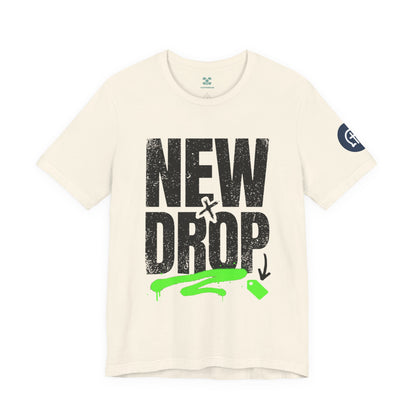 New Drop Tee | Christian 2 Corinthians 5:17 Scripture Faith Shirt