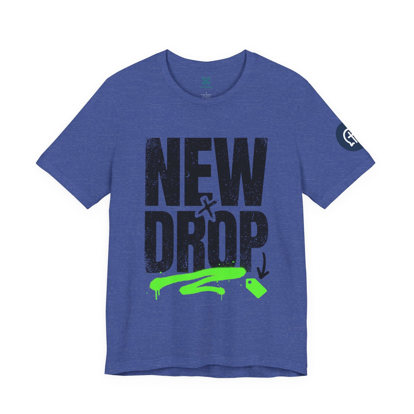 New Drop Tee | Christian 2 Corinthians 5:17 Scripture Faith Shirt
