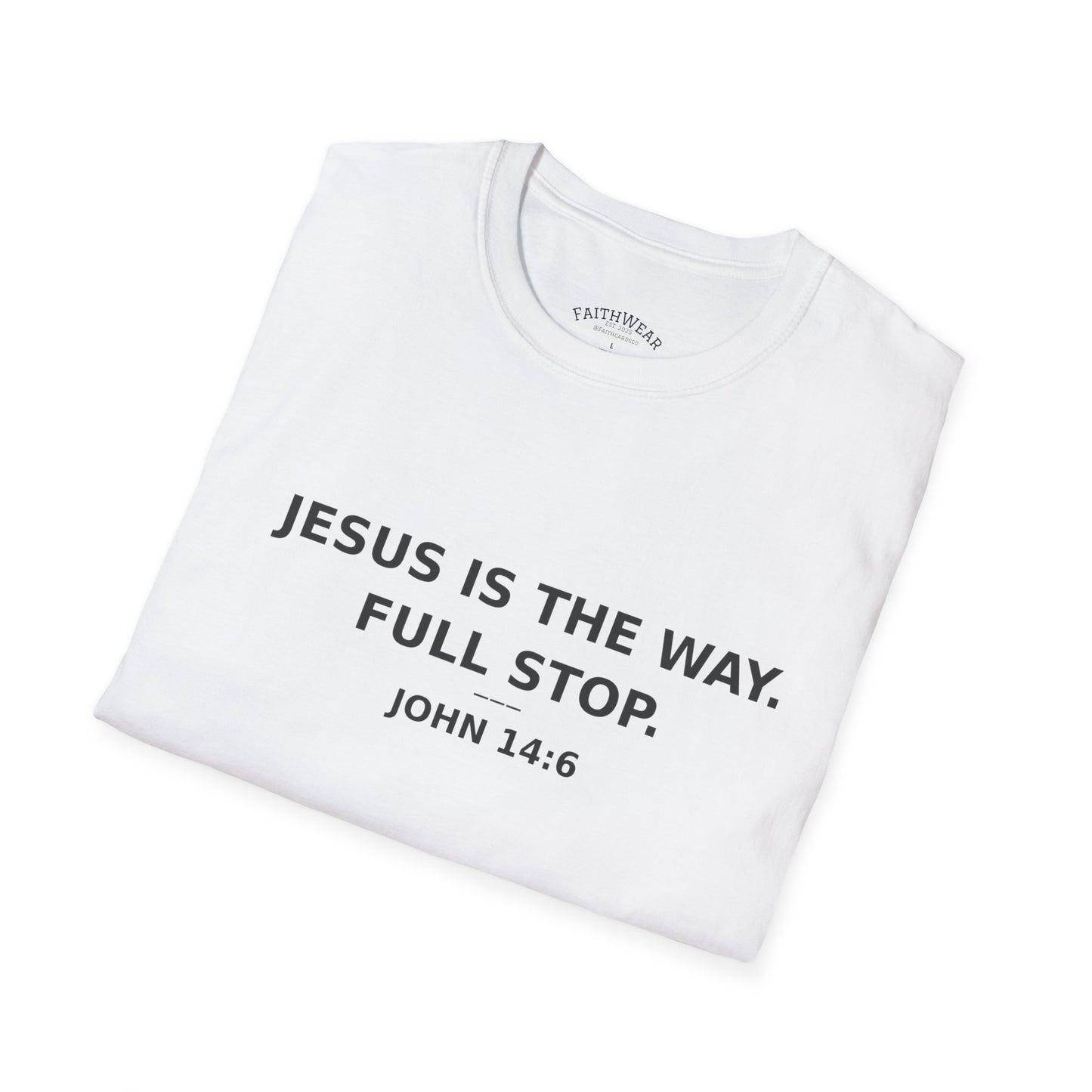 Christian Unisex Softstyle T-Shirt, Romans 8:31, Biblical Tee, Inspirational Shirt, Religious Gift, Christian Clothing