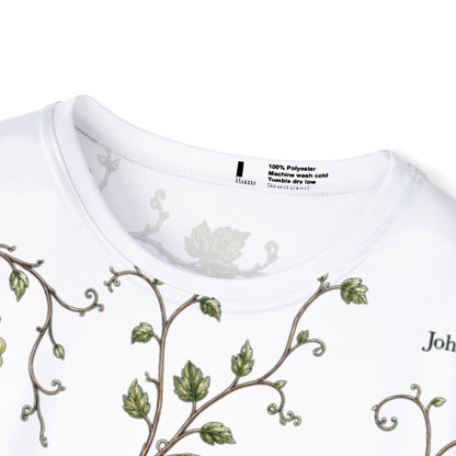 John 15:5 Abide in Me Grape Vine Sports Jersey