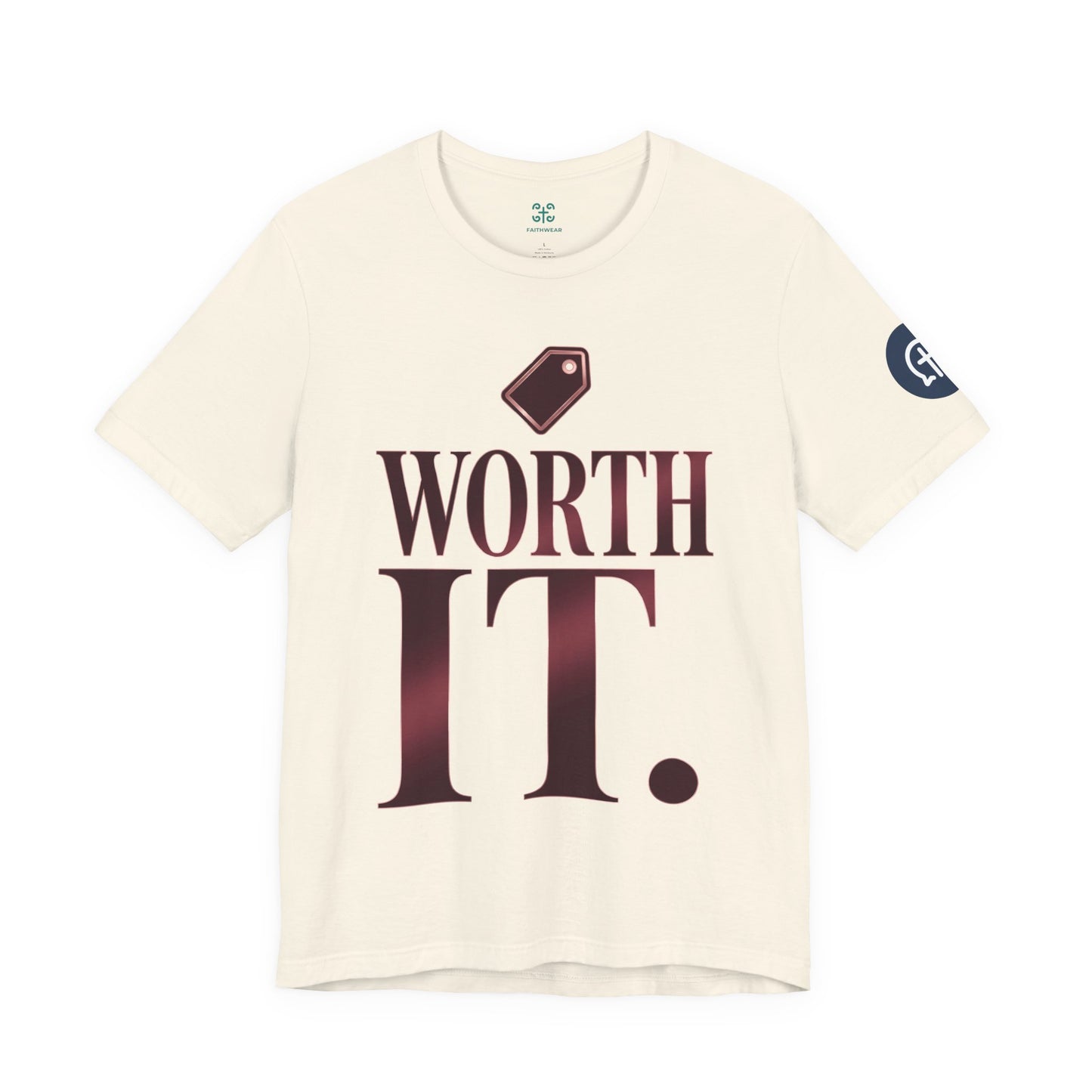 Worth It tee | Isaiah 43:4 scripture shirt, Christian faith message
