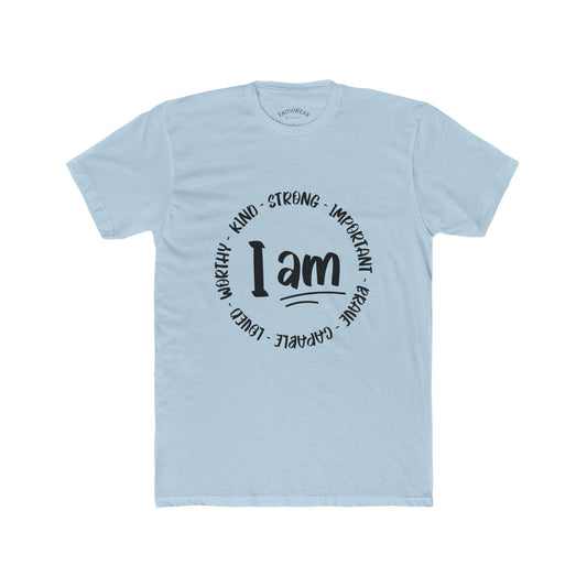 Inspirational Unisex Cotton Crew Tee | Motivational Quote T-Shirt | Self-Love Apparel | Gifts for Her, Affirmation Shirt, Casual Wear