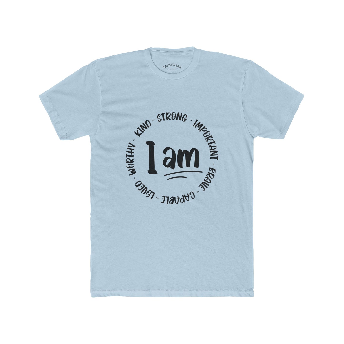 Inspirational Unisex Cotton Crew Tee | Motivational Quote T-Shirt | Self-Love Apparel | Gifts for Her, Affirmation Shirt, Casual Wear