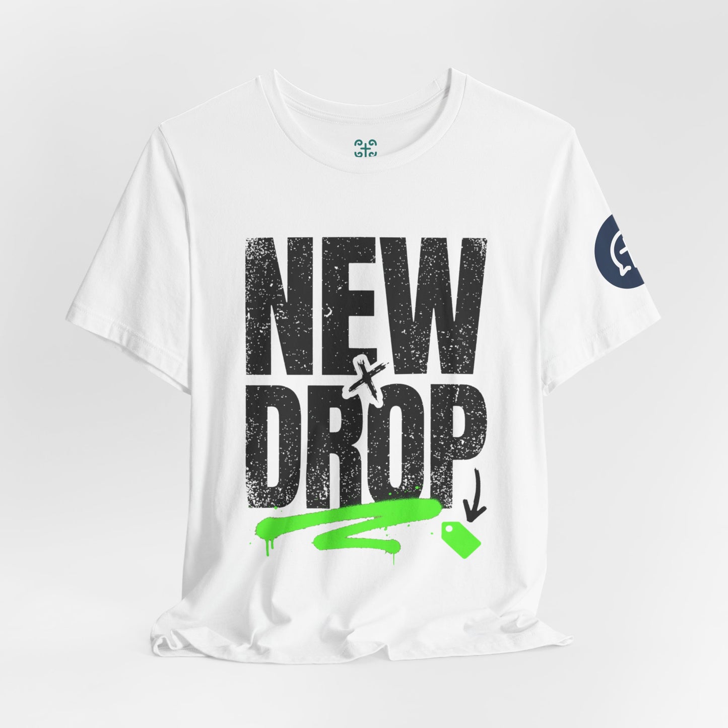 New Drop Tee | Christian 2 Corinthians 5:17 Scripture Faith Shirt