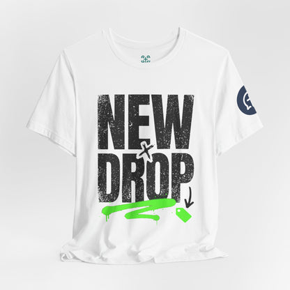 New Drop Tee | Christian 2 Corinthians 5:17 Scripture Faith Shirt