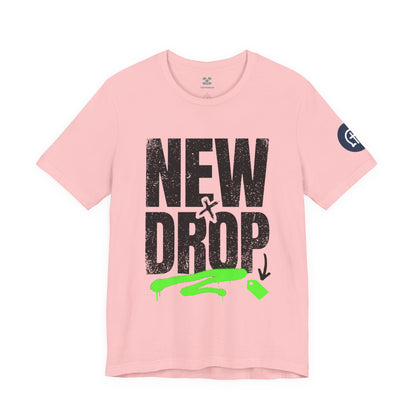 New Drop Tee | Christian 2 Corinthians 5:17 Scripture Faith Shirt