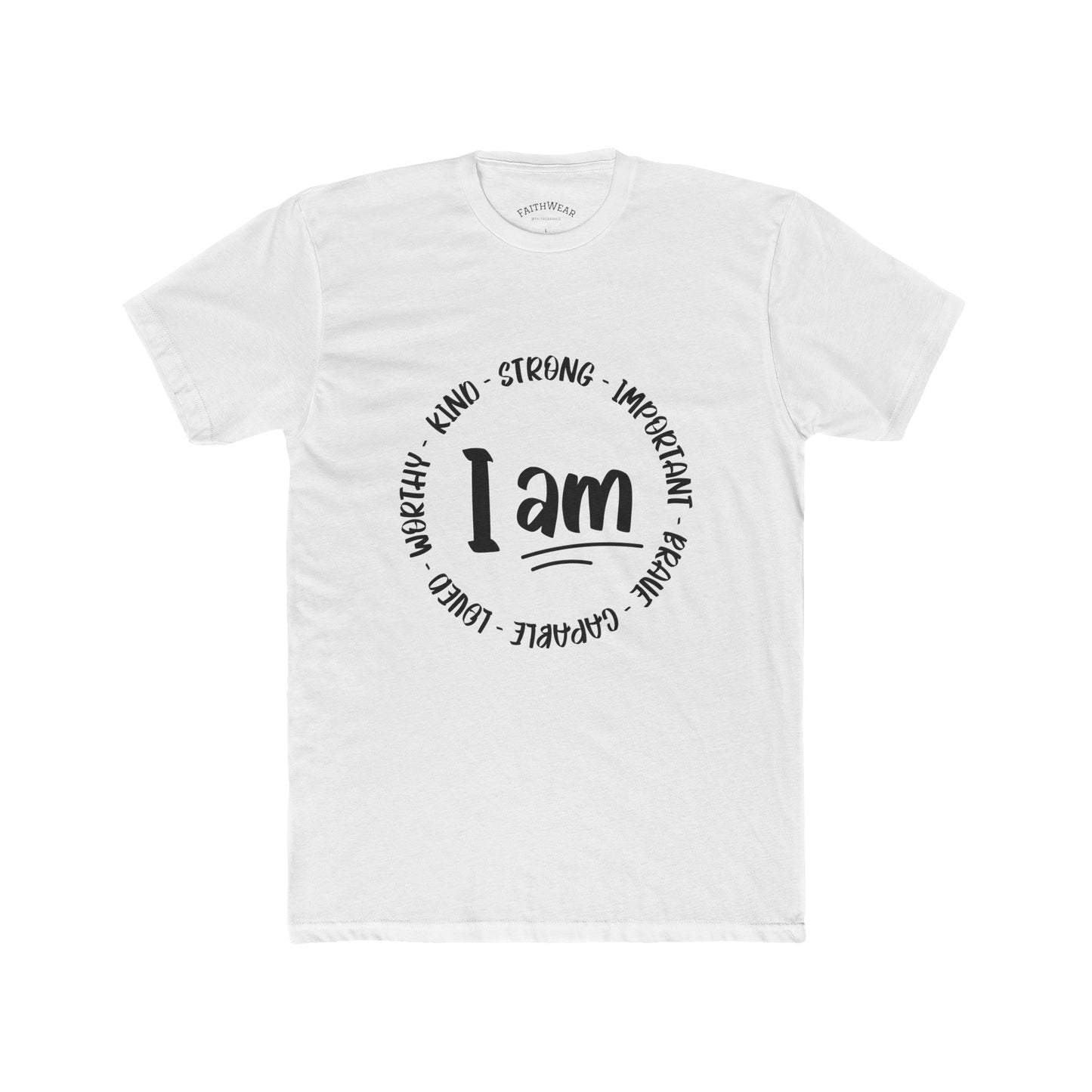 Inspirational Unisex Cotton Crew Tee | Motivational Quote T-Shirt | Self-Love Apparel | Gifts for Her, Affirmation Shirt, Casual Wear