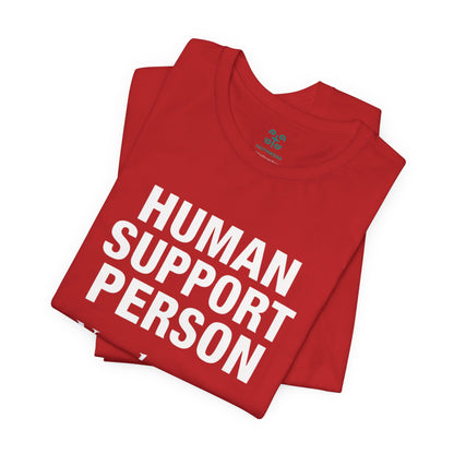 Human Support Person Tee | Smile Prayer Moment, Mental Health Ally Shirt