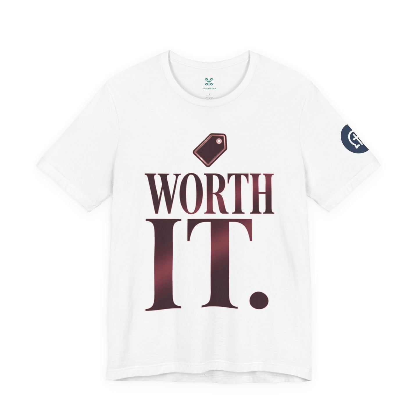 Worth It tee | Isaiah 43:4 scripture shirt, Christian faith message