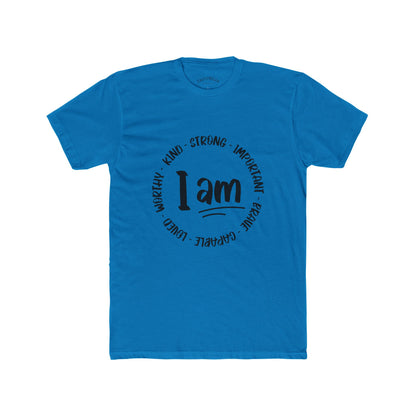 Inspirational Unisex Cotton Crew Tee | Motivational Quote T-Shirt | Self-Love Apparel | Gifts for Her, Affirmation Shirt, Casual Wear