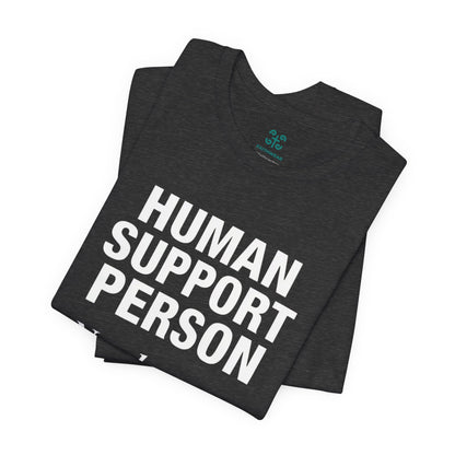 Human Support Person Tee | Smile Prayer Moment, Mental Health Ally Shirt