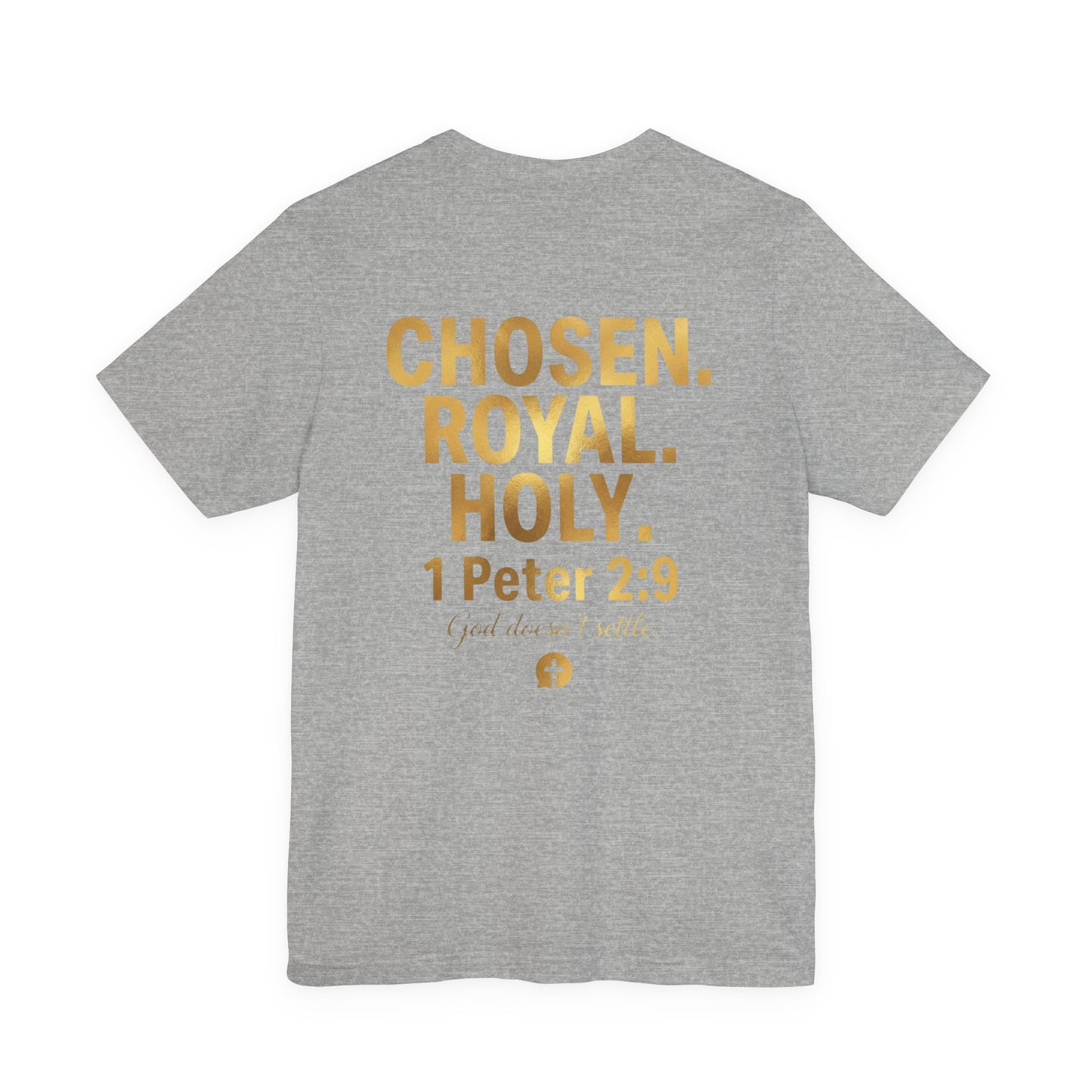Handpicked Crown T-Shirt | Chosen Royal Holy 1 Peter 2:9 Christian Tee