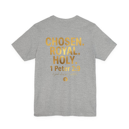 Handpicked Crown T-Shirt | Chosen Royal Holy 1 Peter 2:9 Christian Tee