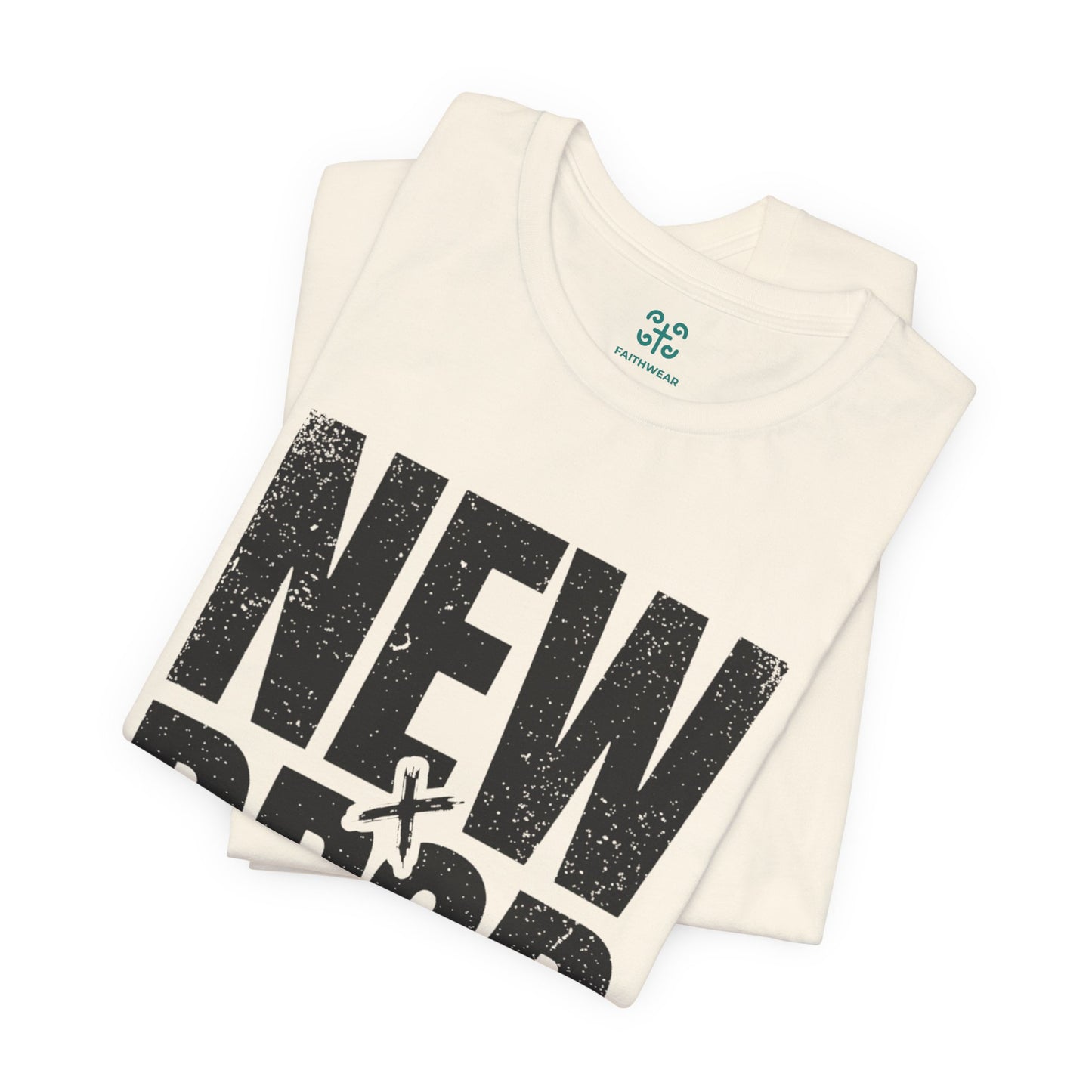 New Drop Tee | Christian 2 Corinthians 5:17 Scripture Faith Shirt