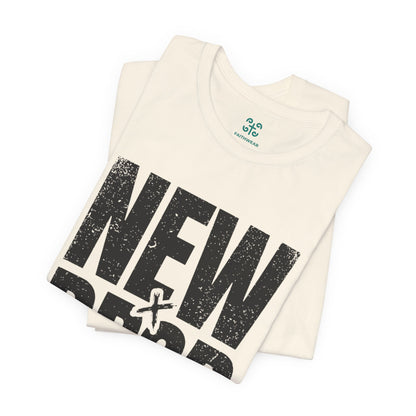 New Drop Tee | Christian 2 Corinthians 5:17 Scripture Faith Shirt