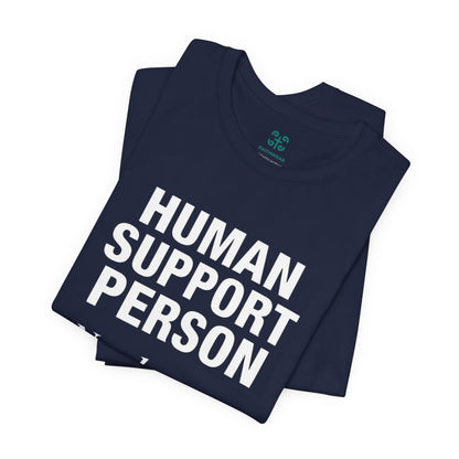 Human Support Person Tee | Smile Prayer Moment, Mental Health Ally Shirt