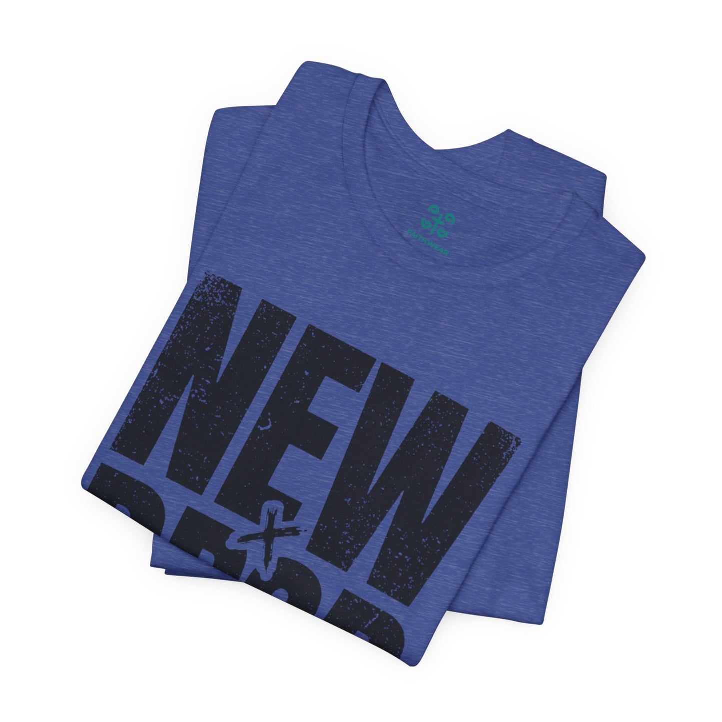 New Drop Tee | Christian 2 Corinthians 5:17 Scripture Faith Shirt