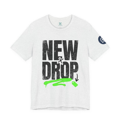 New Drop Tee | Christian 2 Corinthians 5:17 Scripture Faith Shirt