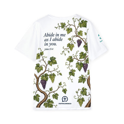 John 15:5 Abide in Me Grape Vine Sports Jersey
