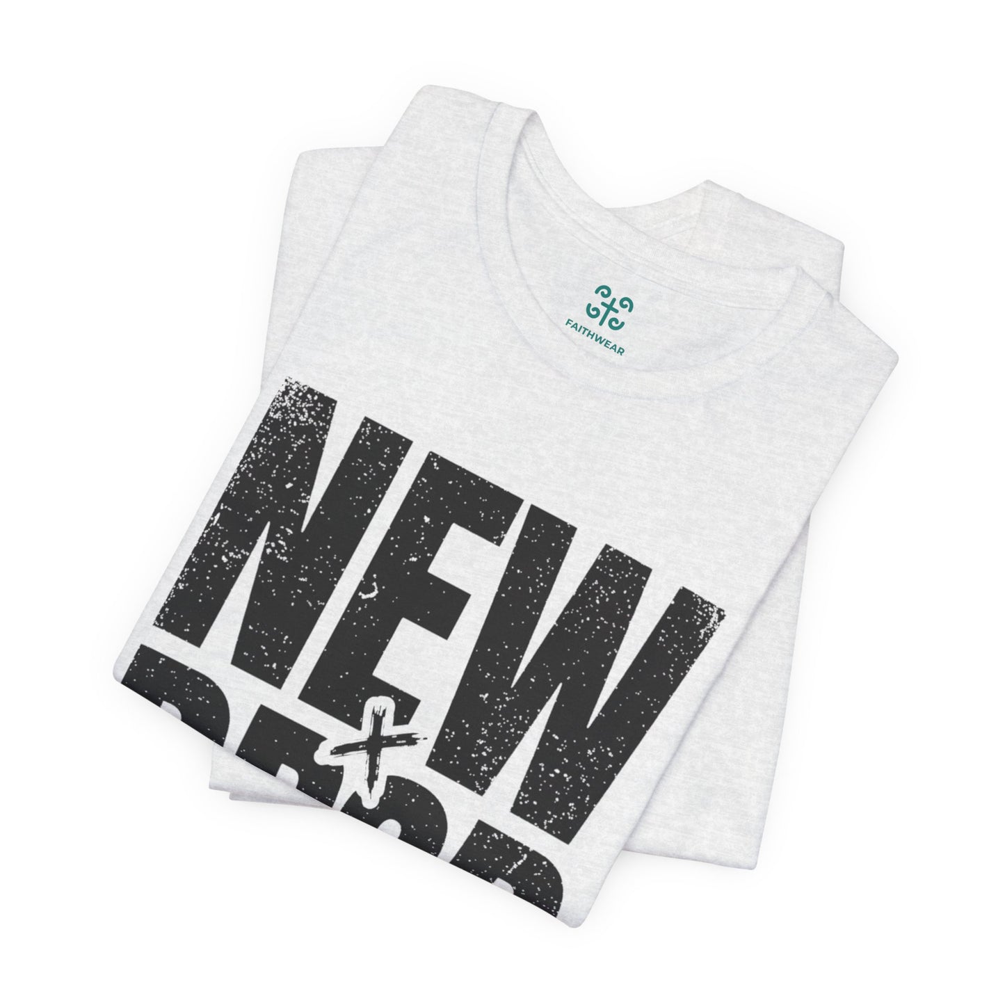 New Drop Tee | Christian 2 Corinthians 5:17 Scripture Faith Shirt