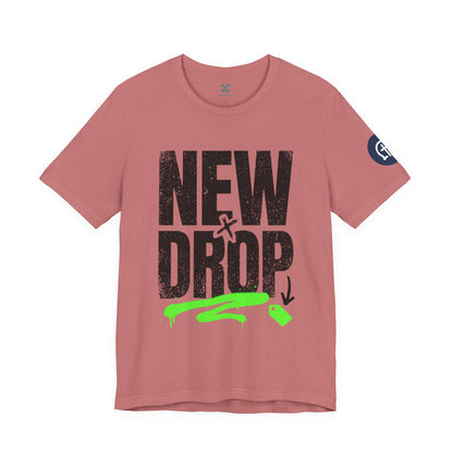 New Drop Tee | Christian 2 Corinthians 5:17 Scripture Faith Shirt