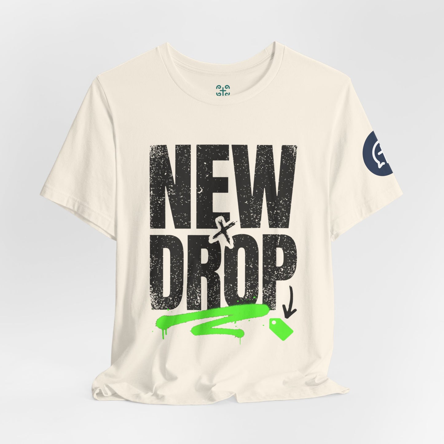 New Drop Tee | Christian 2 Corinthians 5:17 Scripture Faith Shirt