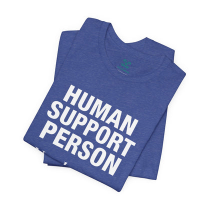 Human Support Person Tee | Smile Prayer Moment, Mental Health Ally Shirt