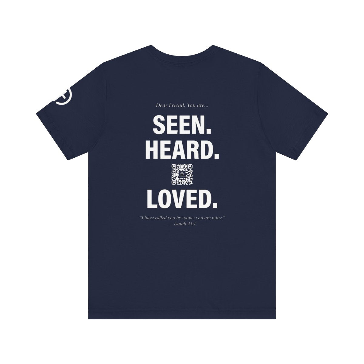 Human Support Person Tee | Smile Prayer Moment, Mental Health Ally Shirt